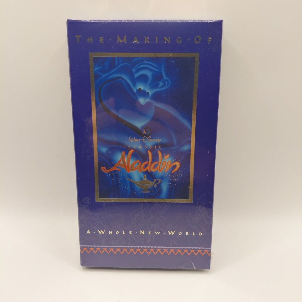 The Making of Aladdin - A Whole New World VHS New